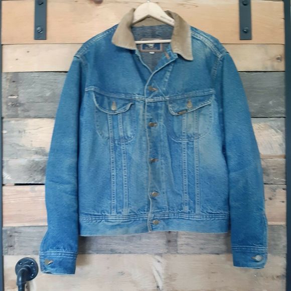 Mustang Other - Mustang x Storm Rider Vintage Denim Trucker Jacket